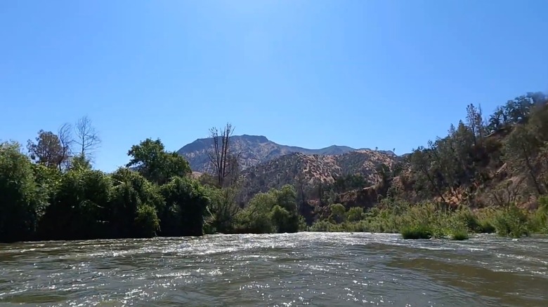 Rafting on Cache Creek in California