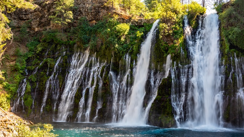 Waterfall at McArthur-Burney Falls Memorial State Park