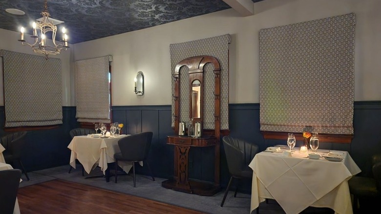 Interior view of The Hobbit in Orange