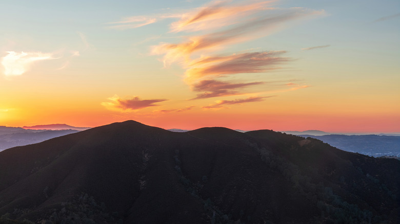 Mt. Diablo's Black Point summit in Contra Costa County