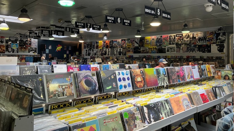 The interior of Amoeba Music in Southside Berkeley