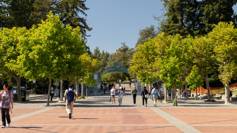 Sproul Plaza in U.C. Berkeley