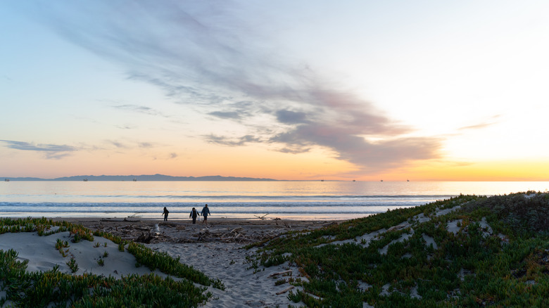 Sunset at Carpinteria State Beach
