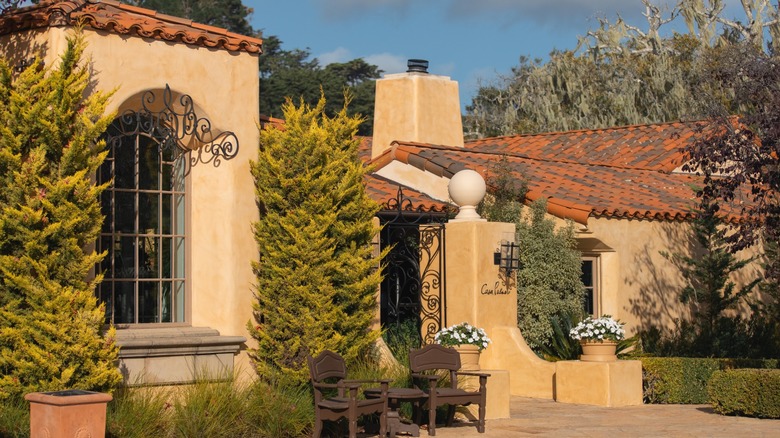 Exterior of Casa Palmero in Pebble Beach