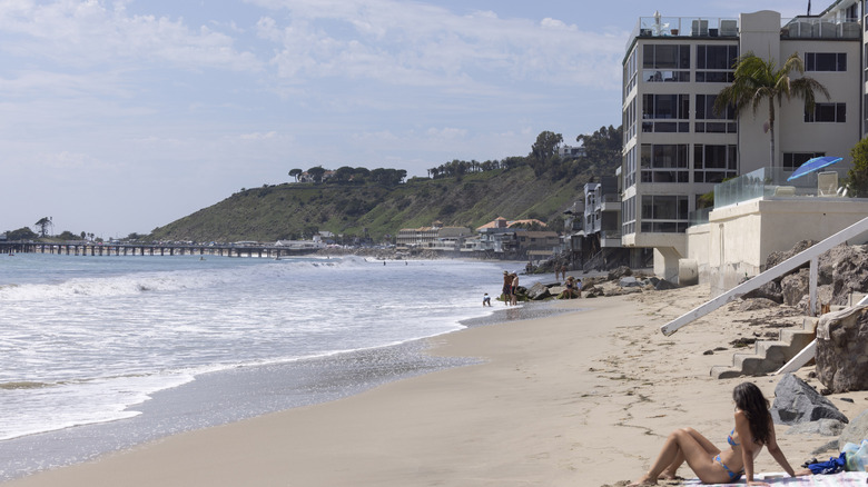 Carbon Beach in Malibu