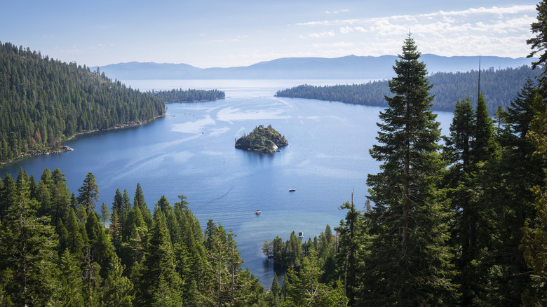 A view of Lake Tahoe