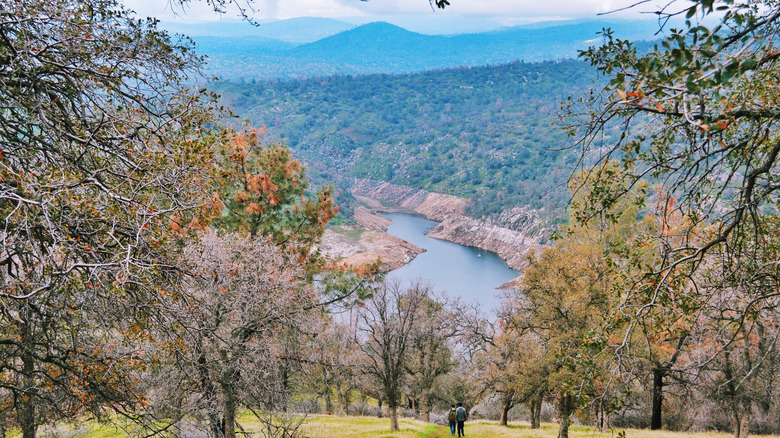 View of Millerton Lake near Fresno, California