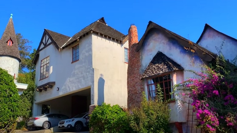 French-style structures in Normandy Village