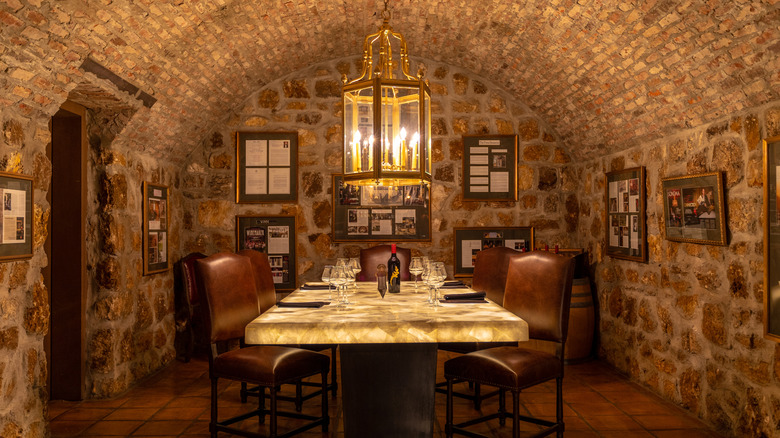 Cave tasting room at Buena Vista Winery