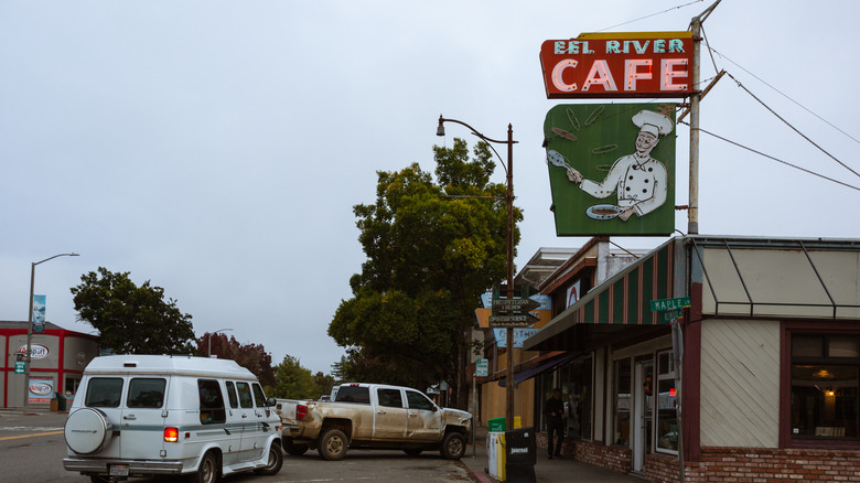 Eel River Cafe in Garberville, California