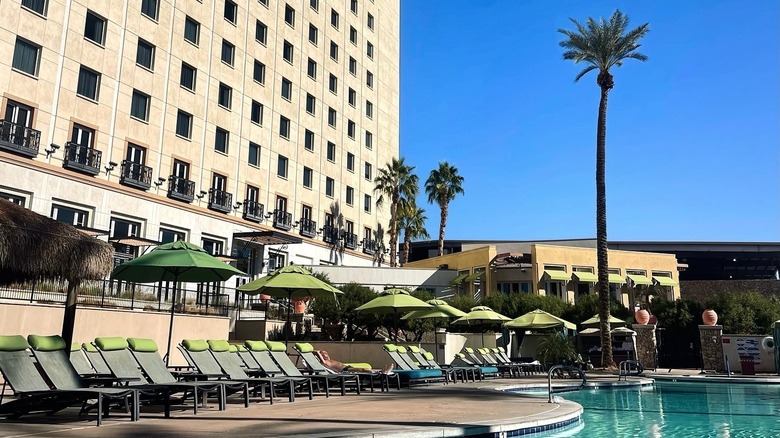 Fantasy Springs Resort and pool in Coachella Valley, California