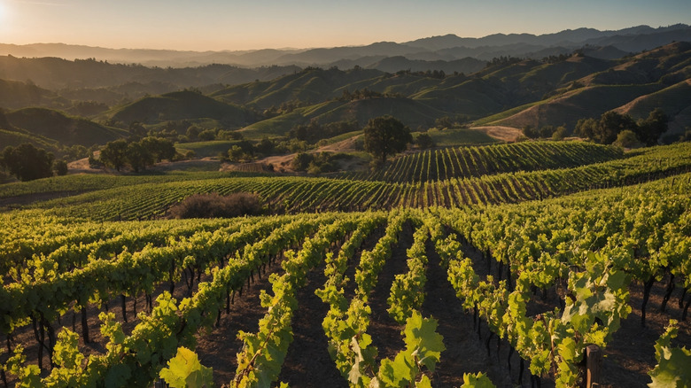 Photo of a vineyard in Napa Valley