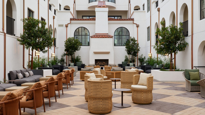 Courtyard at Kimpton Mirador Pacific Grove