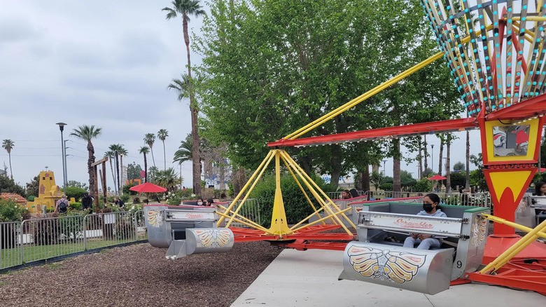 A ride at Fiesta Village Family Fun Park, Colton, CA