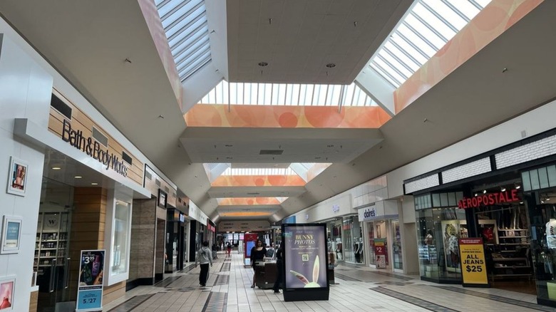 The interior of Lakewood Center