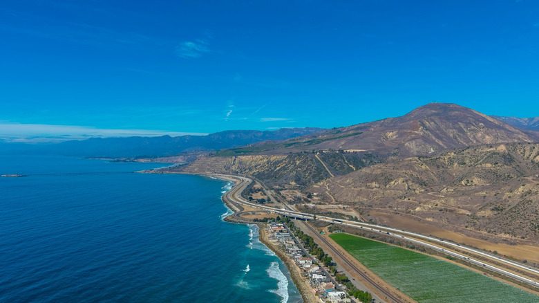 Rincon on the Ventura–Santa Barbara County line