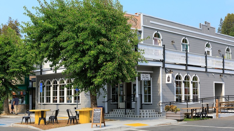 Storefronts in Occidental, CA