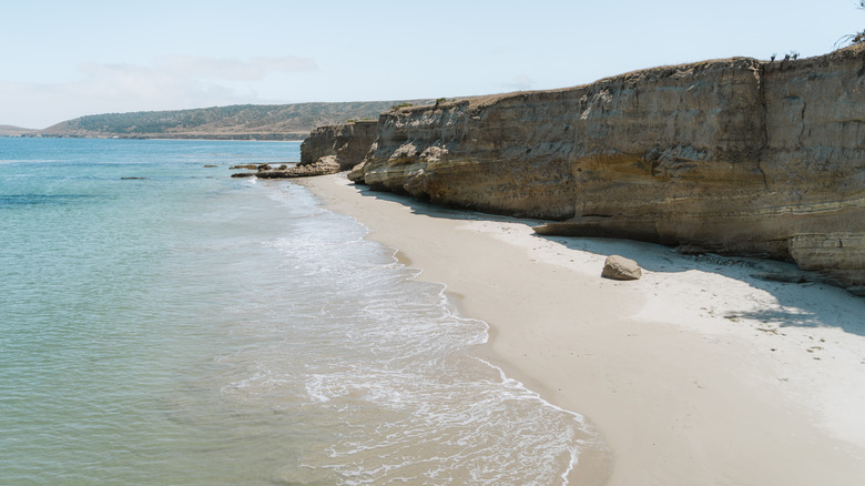 Santa Rosa Island Channel Island National Park beach cliffs