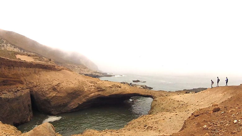 Sea arch at Carrington Point Santa Rosa