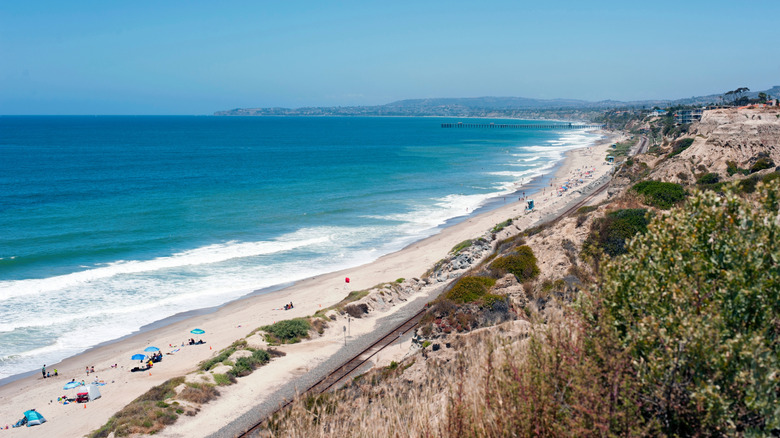 A view over San Clemente State Beach
