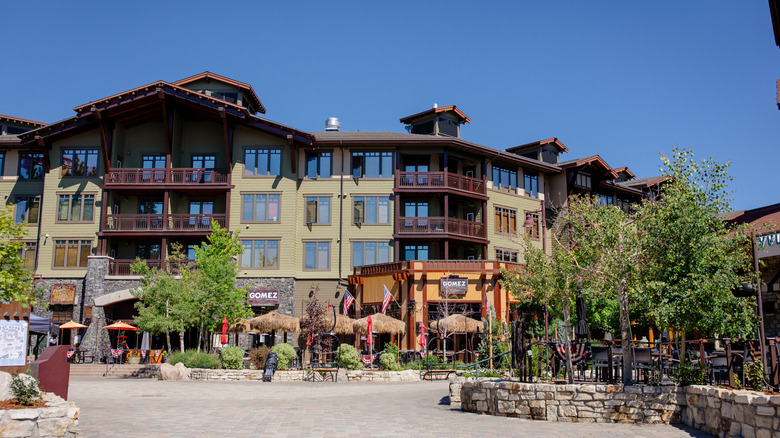 Shops at The Village at Mammoth Lakes in California