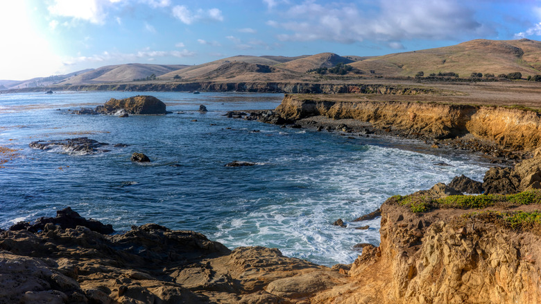 Harmony Headlands State Park in San Luis Obispo County, California