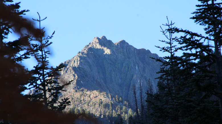The jagged peaks that rise above the Mineral King area