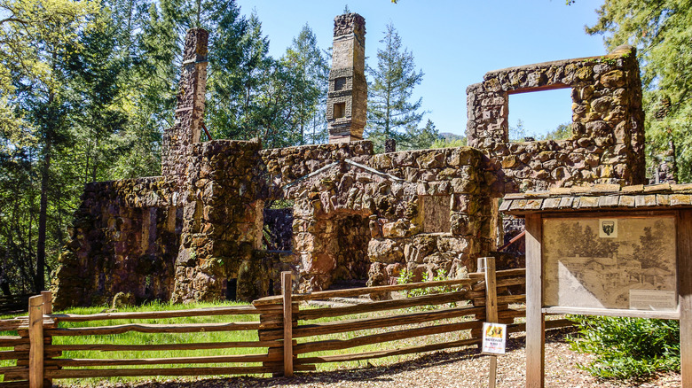 Wolf House ruins at Jack London State Historic Park