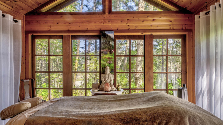 Massage in the Forest is one of Stanford Inn's unique wellness amenities