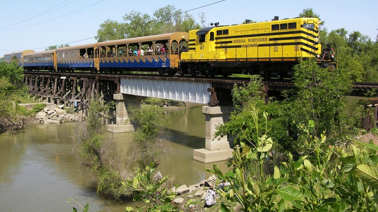 River Fox Train in Sacramento, California