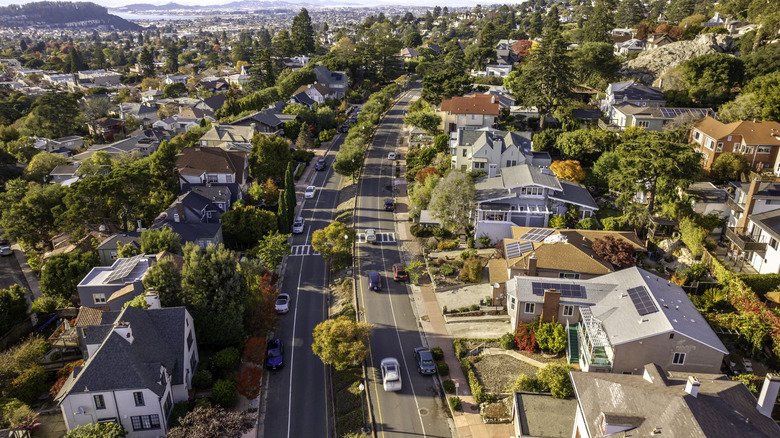 Aerial view of North Berkeley