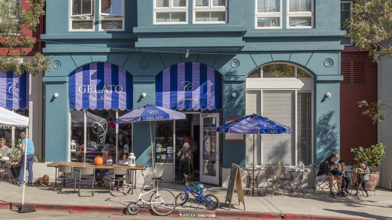 A gelato storefront on Shattuck Avenue