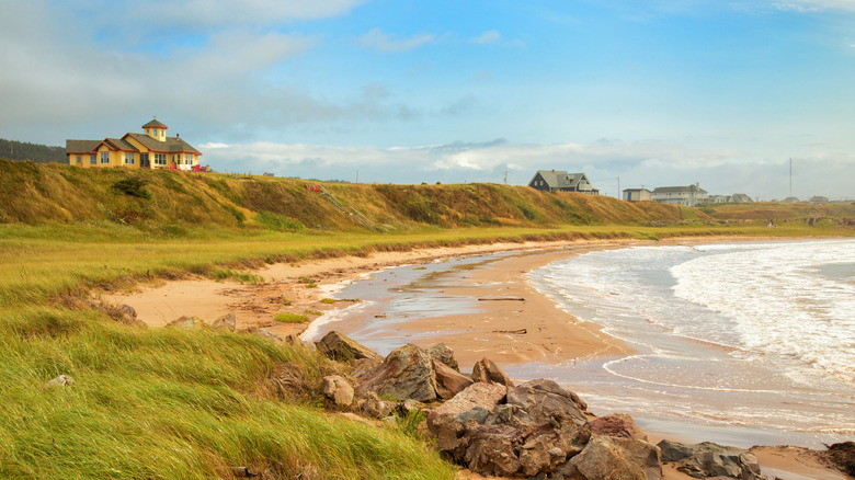 Coastline of Havre-Aubert Island