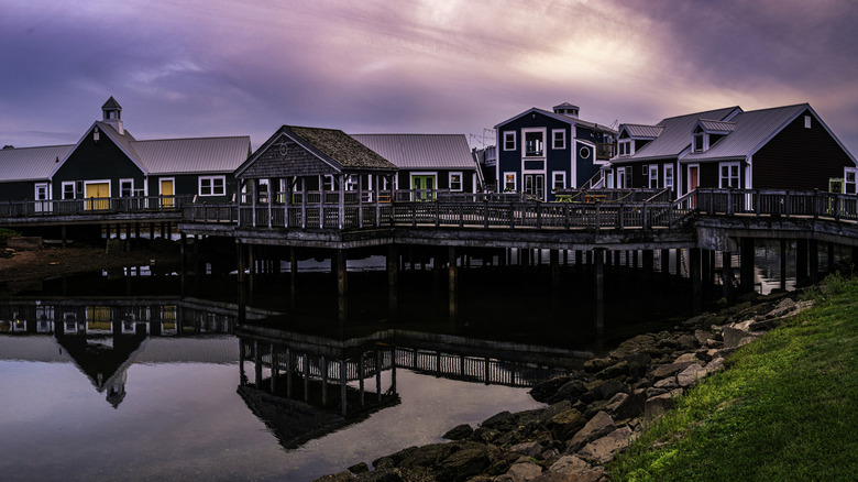 Summerside Harbour at sunset