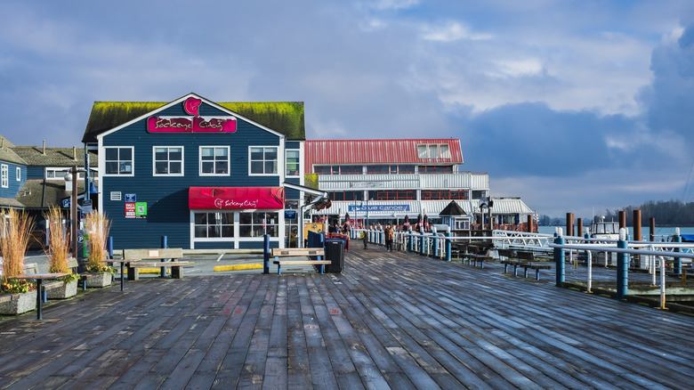 Steveston Village in Richmond, B.C.