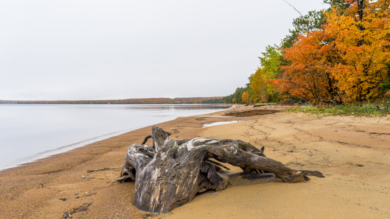 Batchawana Bay Provincial Park on Lake Superior in Ontario, Canada