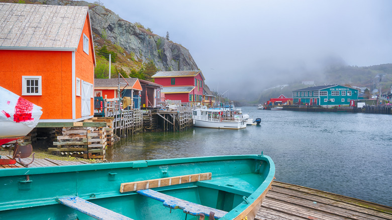 Ground-level view of the Labrador Sea in St. John's, Newfoundland and Labrador, Canada