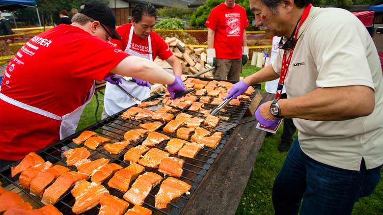 Image of British Columbia's salmon festival