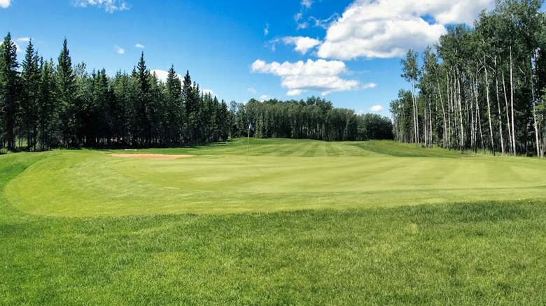 The golf course at Candle Lake Golf Resort