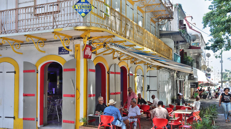Cafe in Point-à-Pitre
