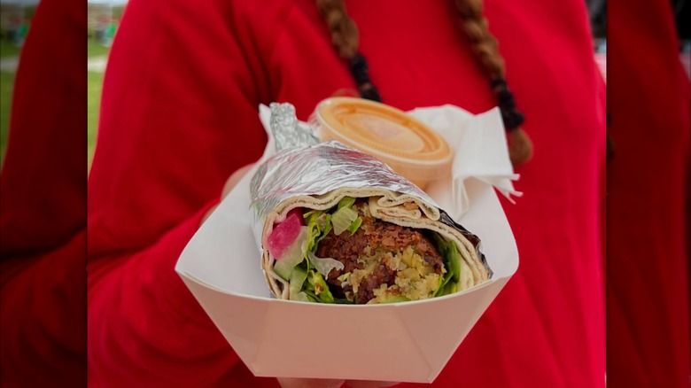 Food at MAMA Nightmarket in Los Angeles