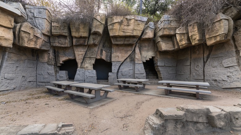 Old LA Zoo picnic area in Griffith Park