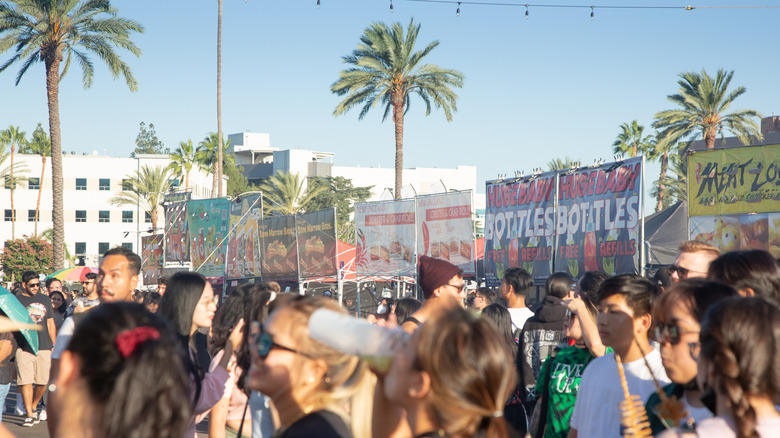 people and vendors at 626 Night Market