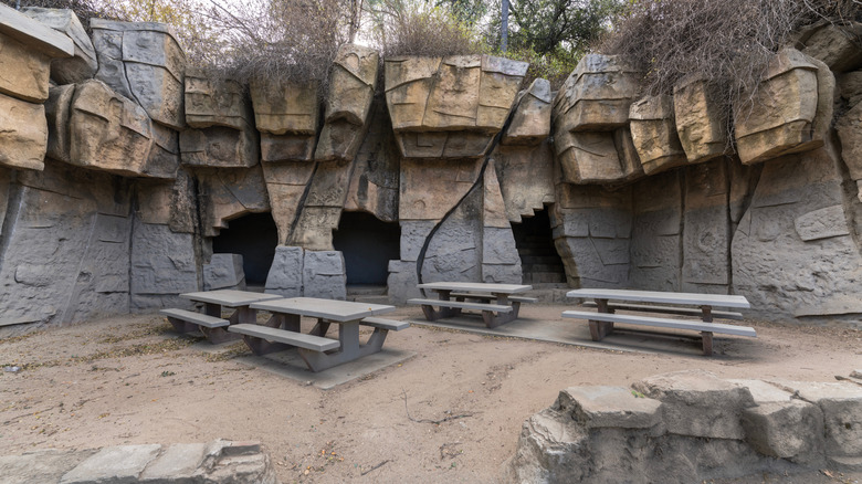 Old LA Zoo picnic area in Griffith Park