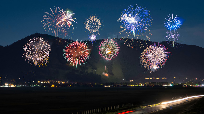 Jackson Hole fireworks