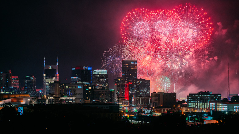 Nashville on Fourth of July
