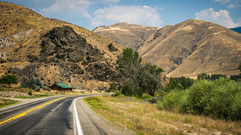 The Salmon River Scenic Byway along US 93