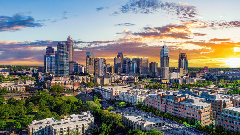Charlotte, NC skyline