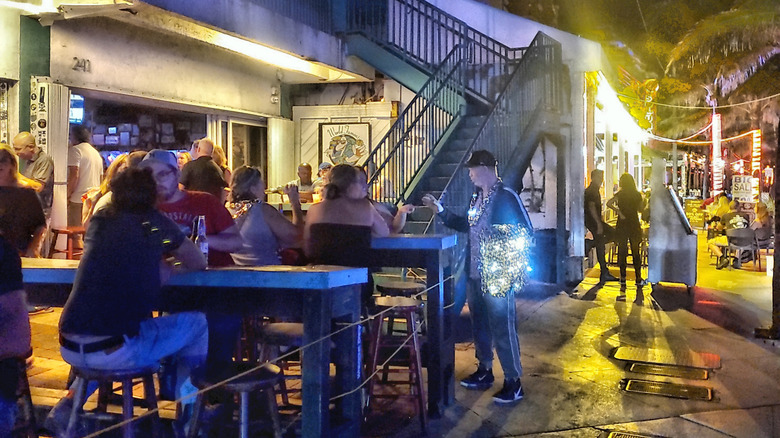 The exterior of Elbo Room in front of Fort Lauderdale Beach