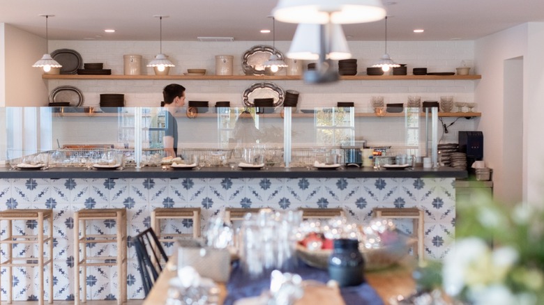 View of the Ruse restaurant at The Wildset